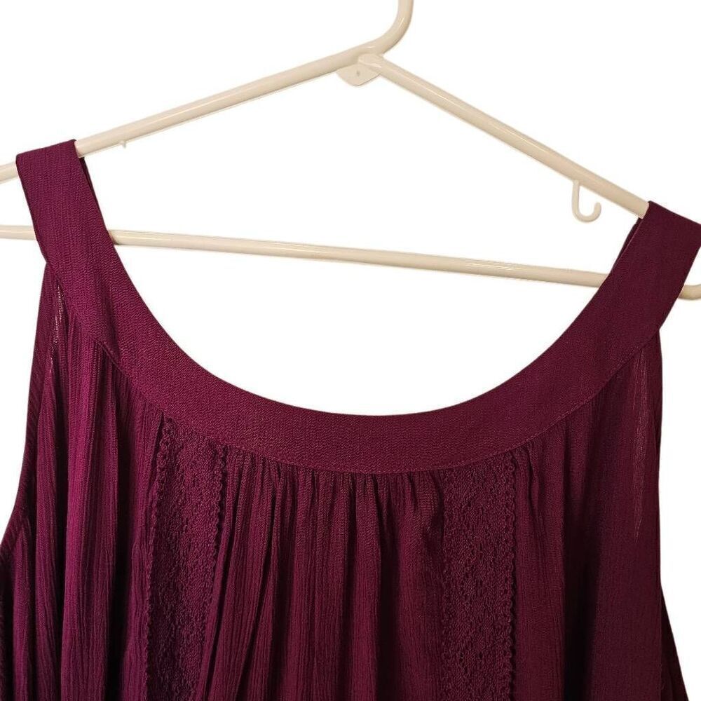 New Terra and Sky Dress Womens Size 3X 3/4 Bell Sleeve Cold Shoulder Scoop Neck - Picture 8 of 12